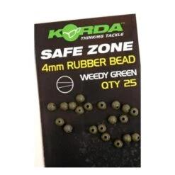 KORDA Rubber Bead Weedy Green 4mm