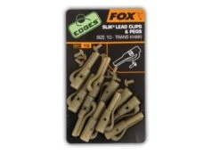Fox Edges Slik Lead Clips & Pegs Maat 10