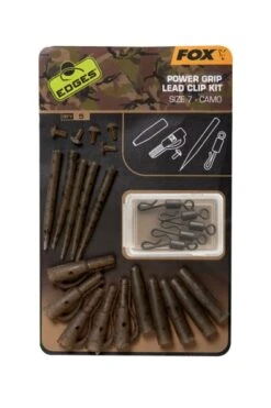 Fox EDGES Power Grip Lead Clip Kit Maat 7 Camo