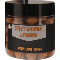 DYNAMITE BAITS Spicy Shrimp & Prawn Pop-Up 15mm
