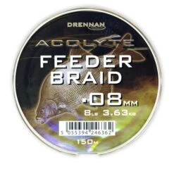 Drennan Acolyte Feeder Braid 0.08mm (3.63kg/150mtr)