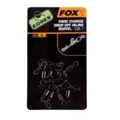 Fox Edges Kwik Change Drop Off Inline Swivels Maat 7